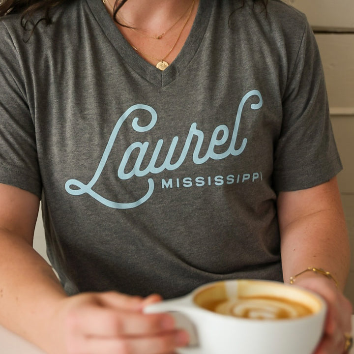 Laurel, Miss V-Neck T-Shirt