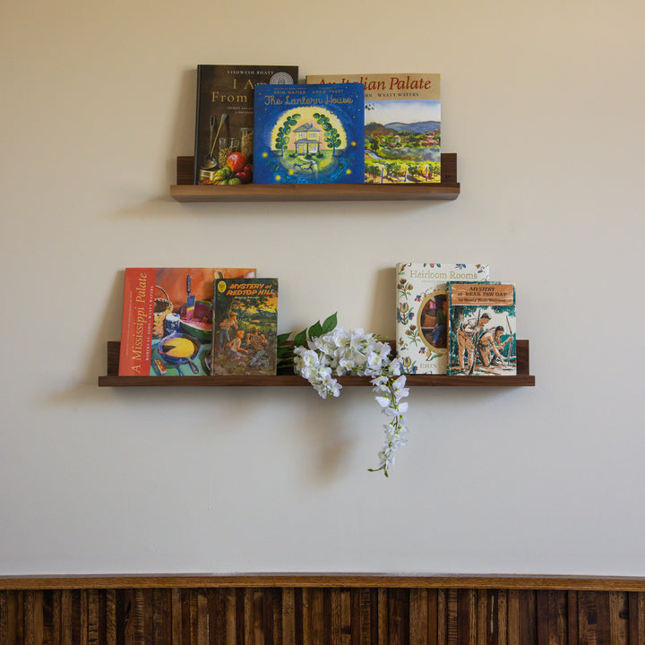 Walnut Floating Shelf