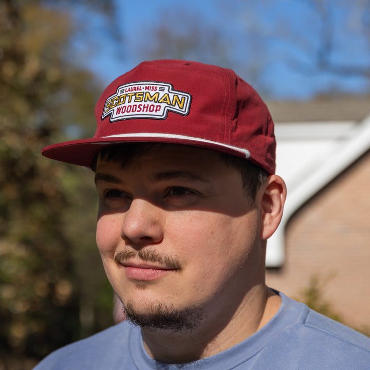 Scotsman Woodshop Crimson Cap