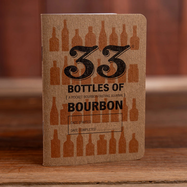 33 Bottles of Bourbon Tasting Notebook