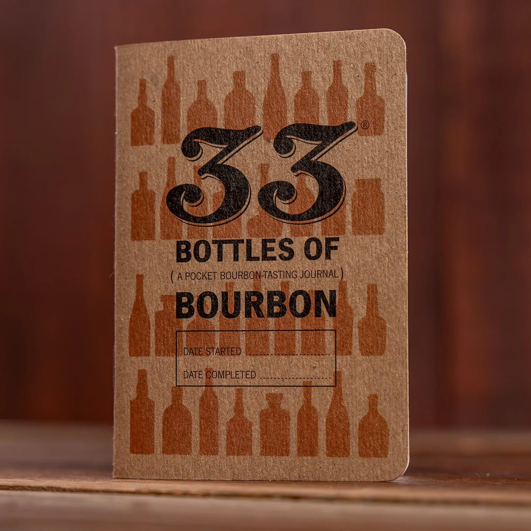 33 Bottles of Bourbon Tasting Notebook