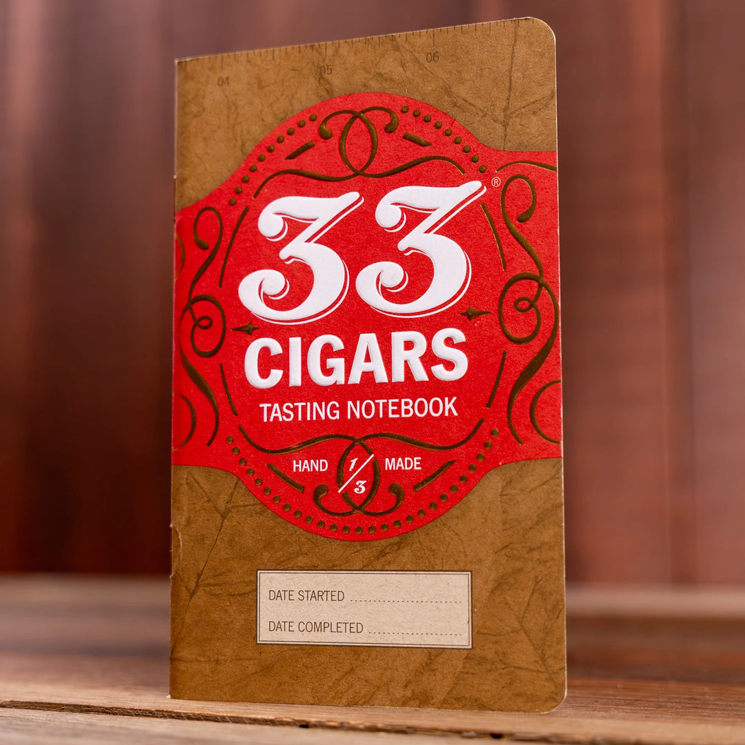 33 Cigars Tasting Notebook