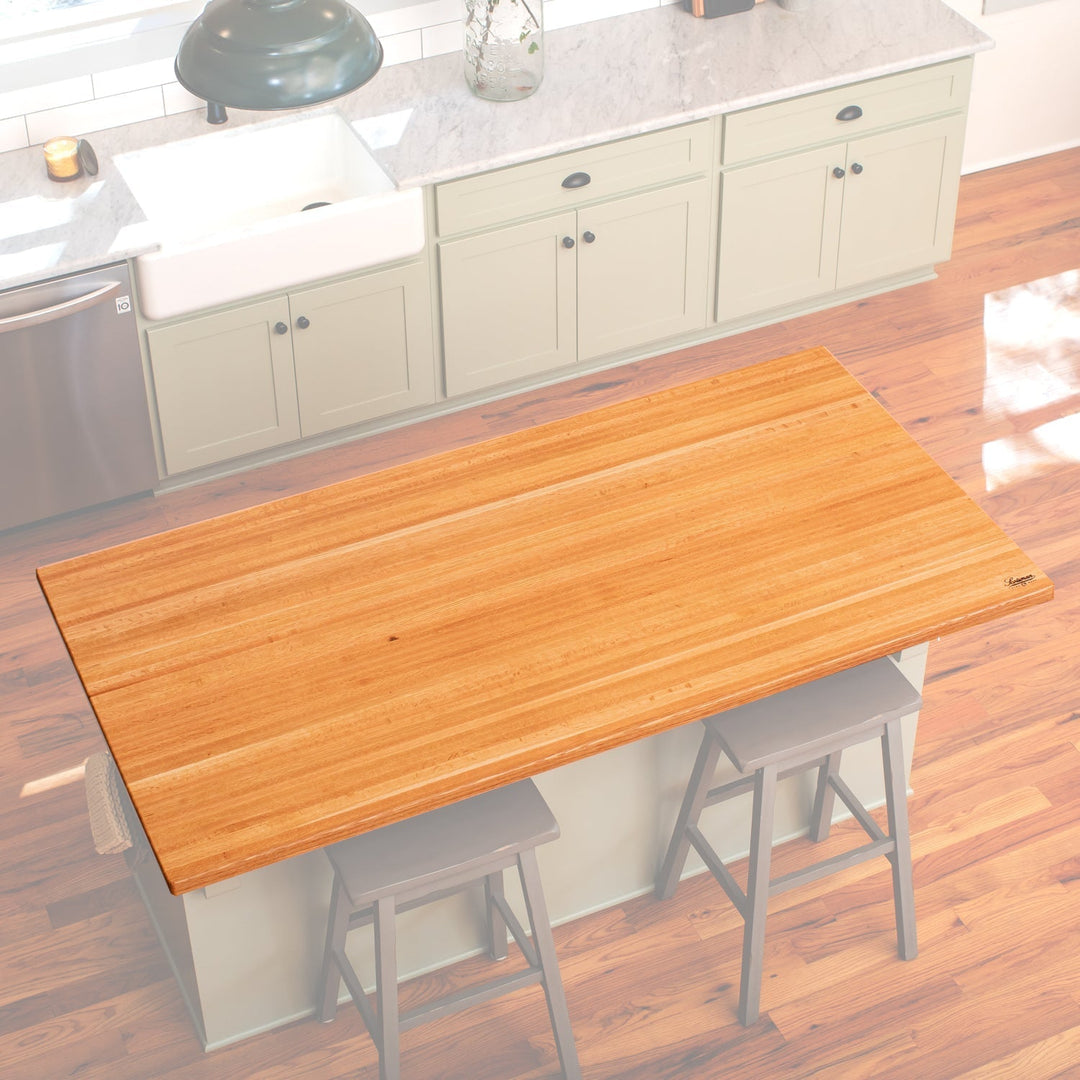 Red Oak Island Top Polyurethane Finish