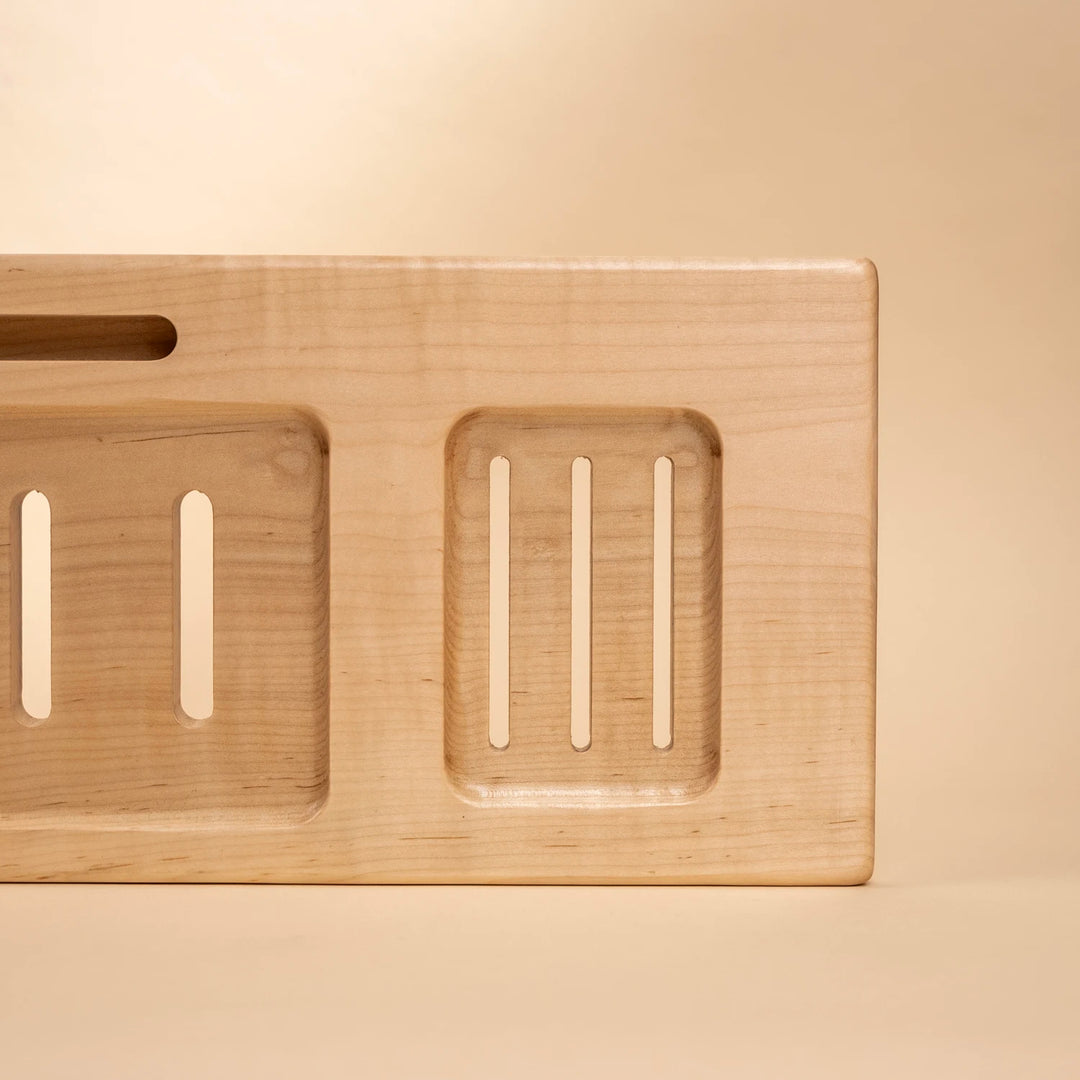 Maple Slotted Bath Caddy