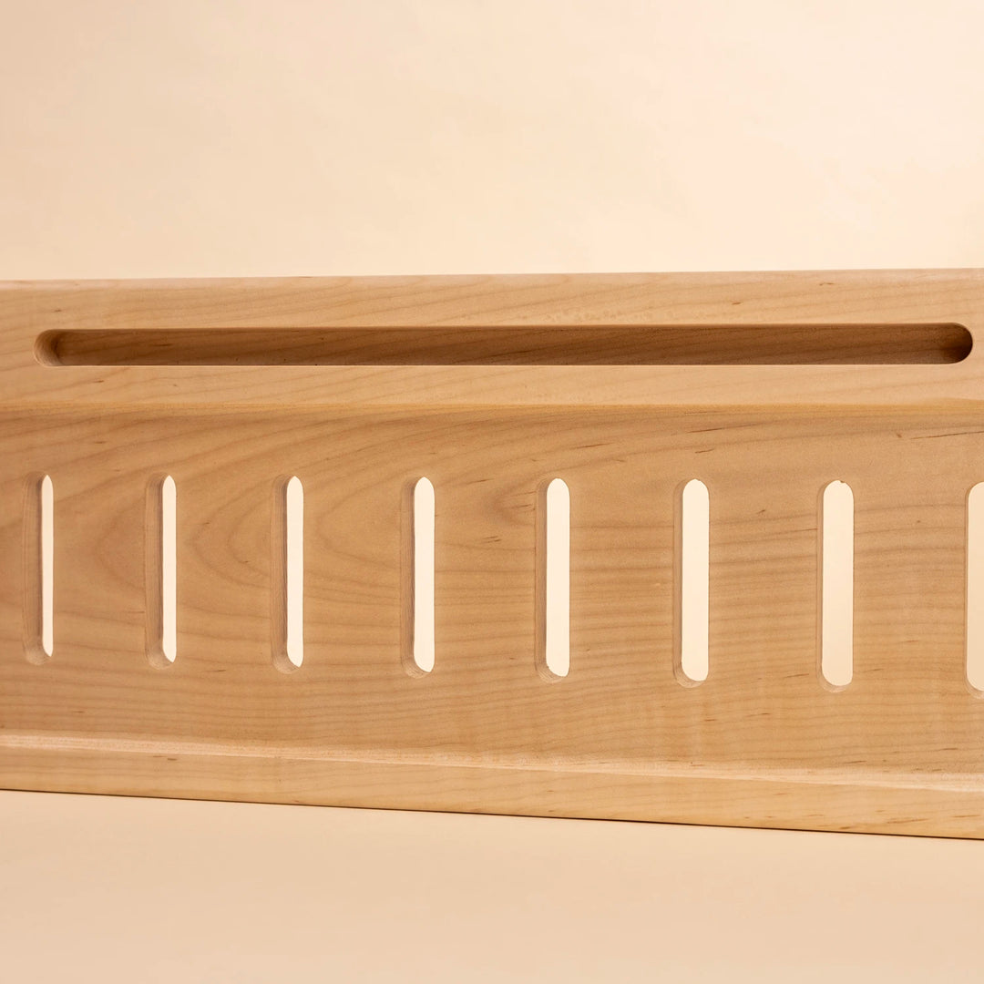 Maple Slotted Bath Caddy