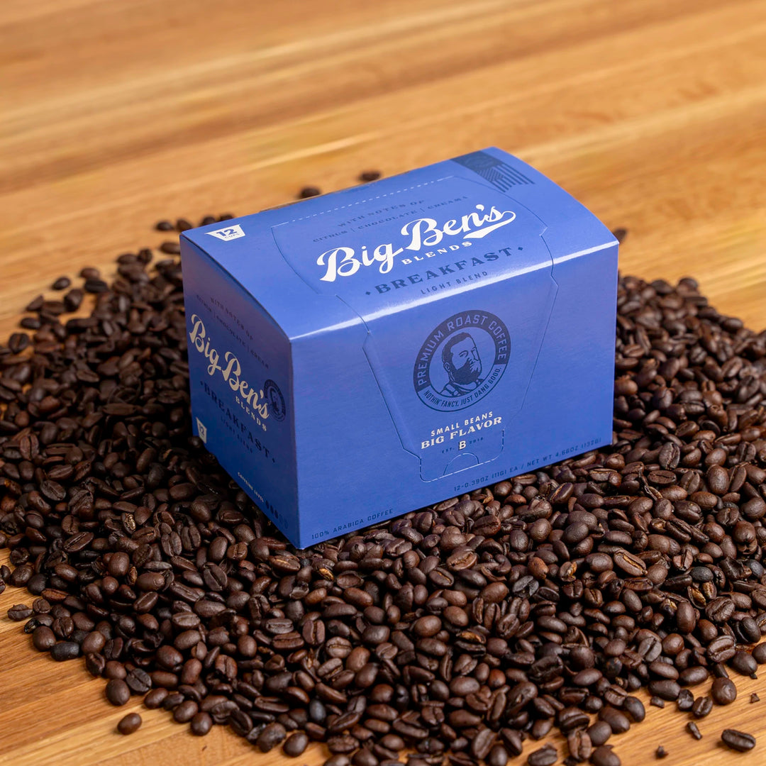 Breakfast Blend Single Serve Coffee Pods Box