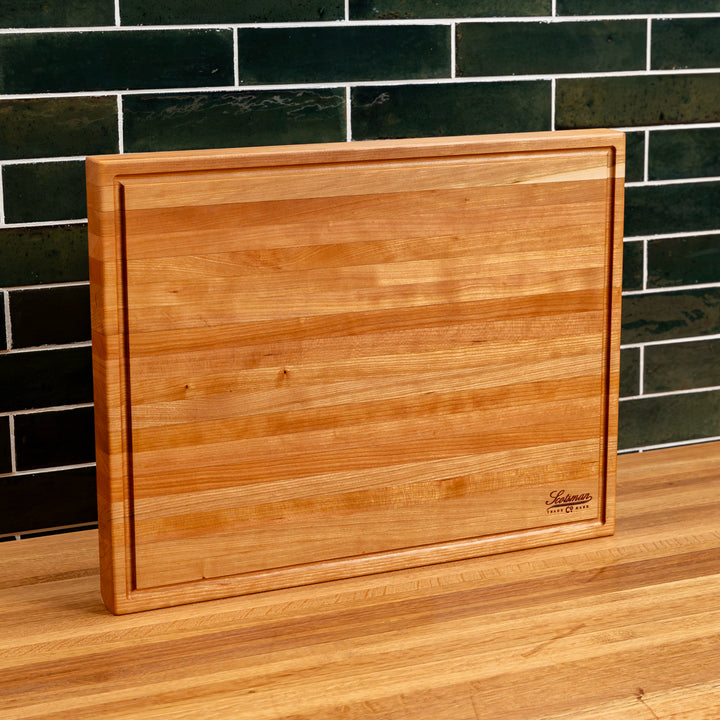 Cherry Butcher Block with Juice Groove