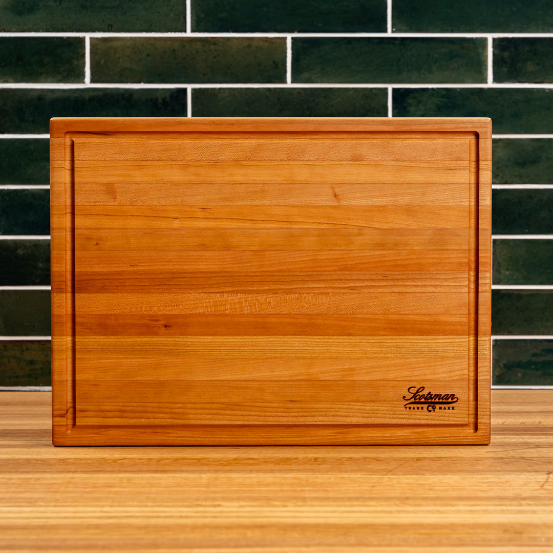 Cherry Butcher Block with Juice Groove