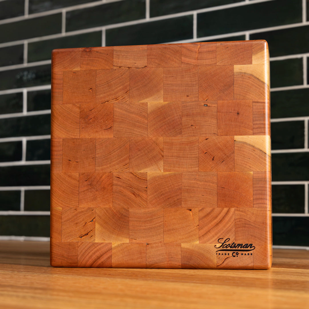 Cherry End Grain Square Butcher Block