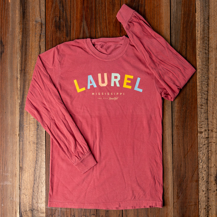 Crimson Laurel Colors Long Sleeve T-Shirt