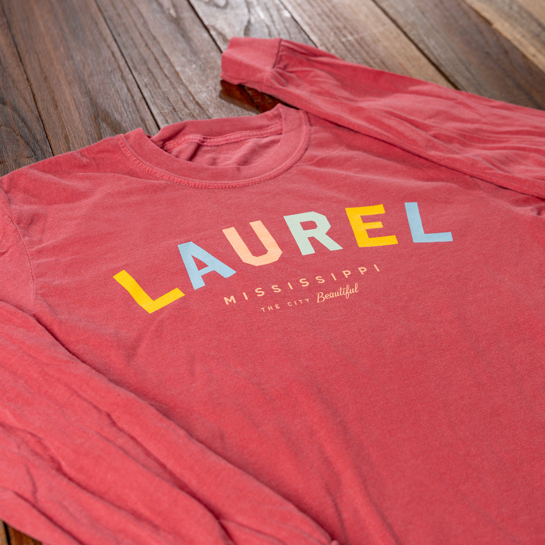 Crimson Laurel Colors Long Sleeve T-Shirt