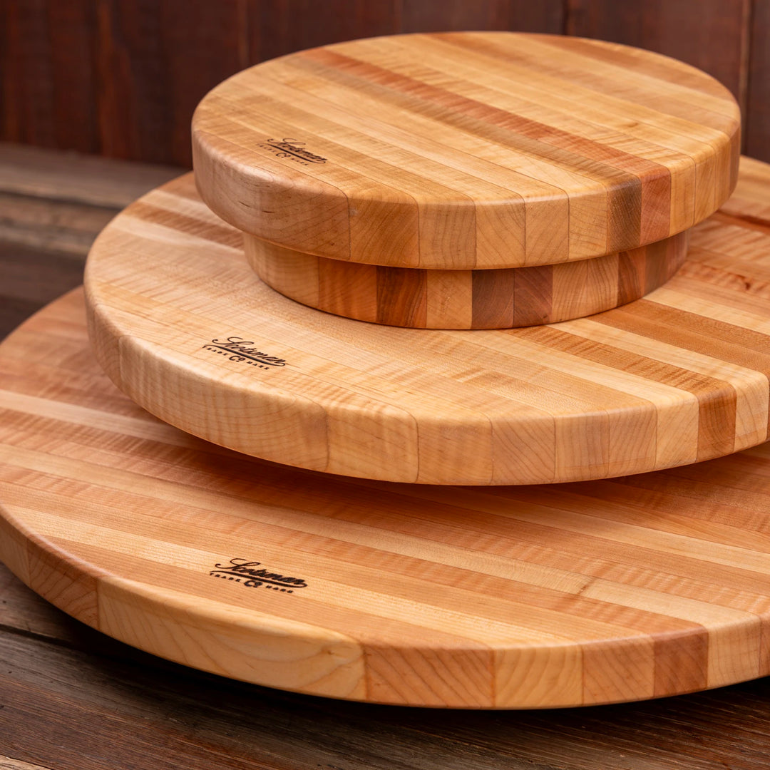 Curly Maple Lazy Susans