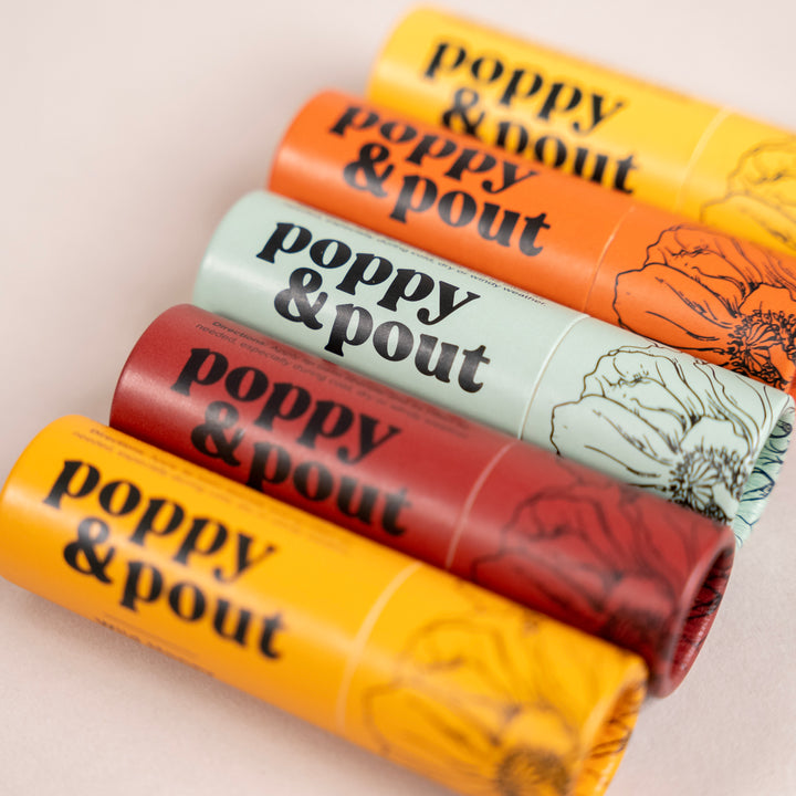 Poppy & Pout Lemon Bloom Lip Balm