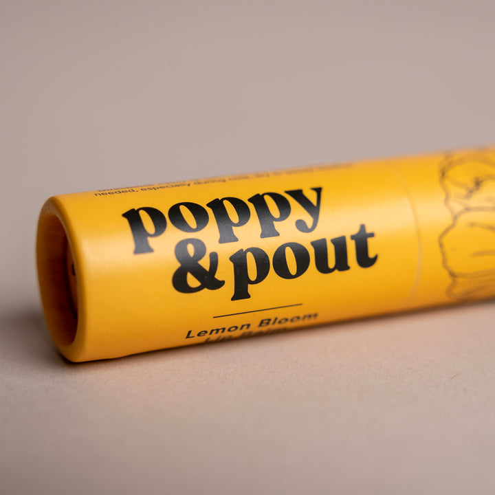 Poppy & Pout Lemon Bloom Lip Balm