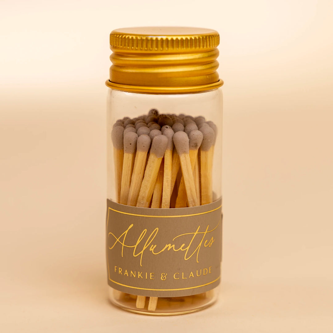 Driftwood Allumette Match Jar