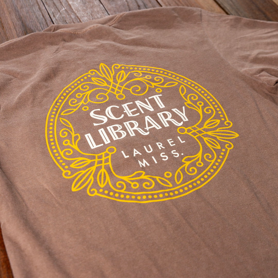 Espresso Scent Library Seal T-Shirt