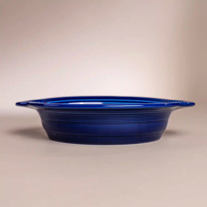 Fiesta twilight blue small oval casserole dish