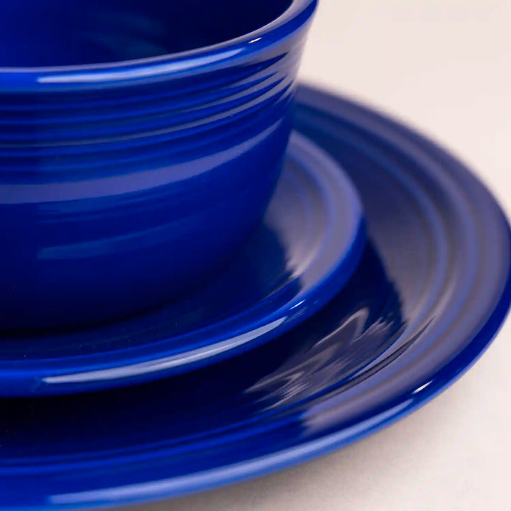 Fiesta twilight blue dinner plate salad plate and gusto bowl