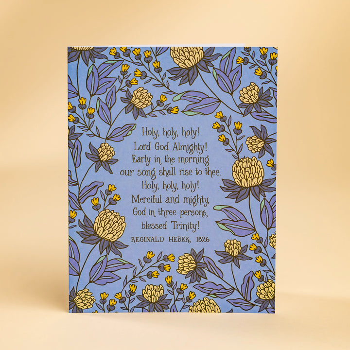 Holy, Holy, Holy! Hymn Greeting Card