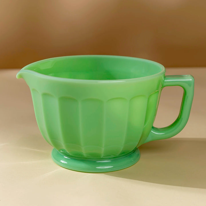 Jadeite Panel Batter Bowl