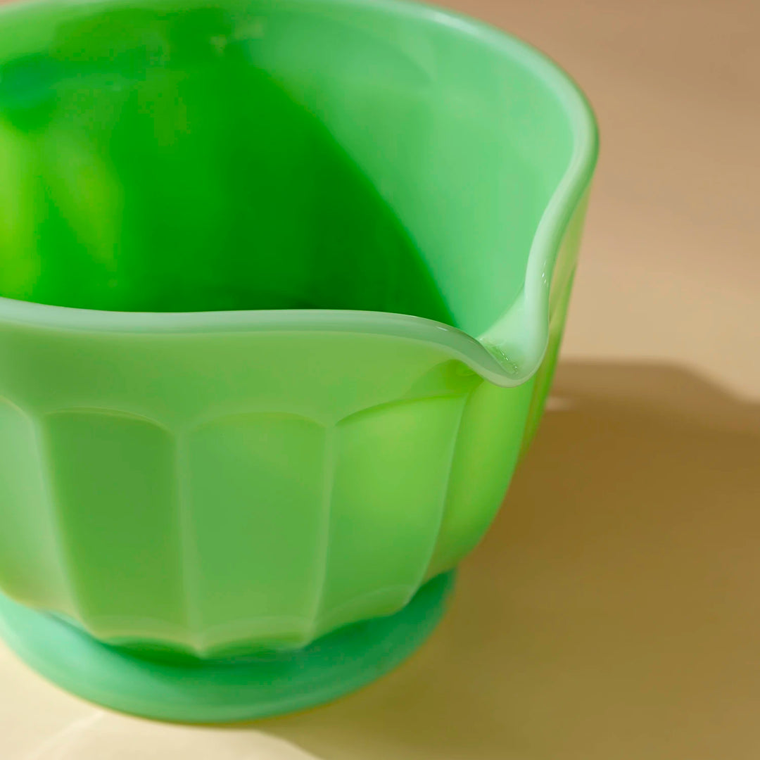 Jadeite Panel Batter Bowl