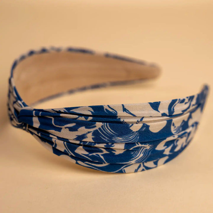 Mallories Blue Abstract Headband