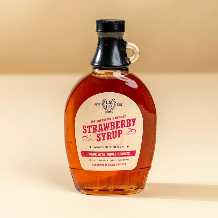 LMCo. Strawberry Syrup