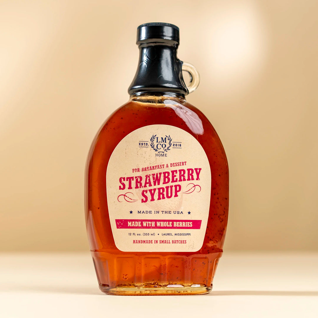 LMCo. Strawberry Syrup