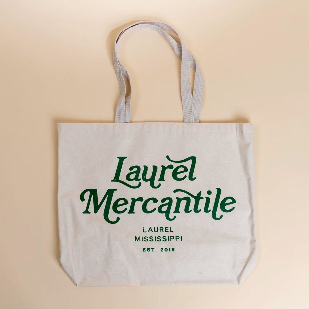 Laurel Mercantile Green Tote