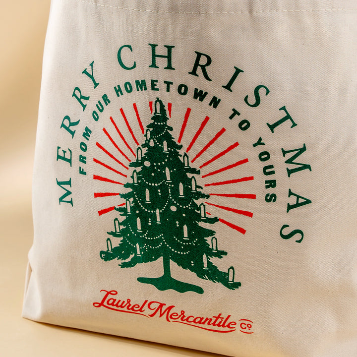 Laurel Mercantile Tree Tote