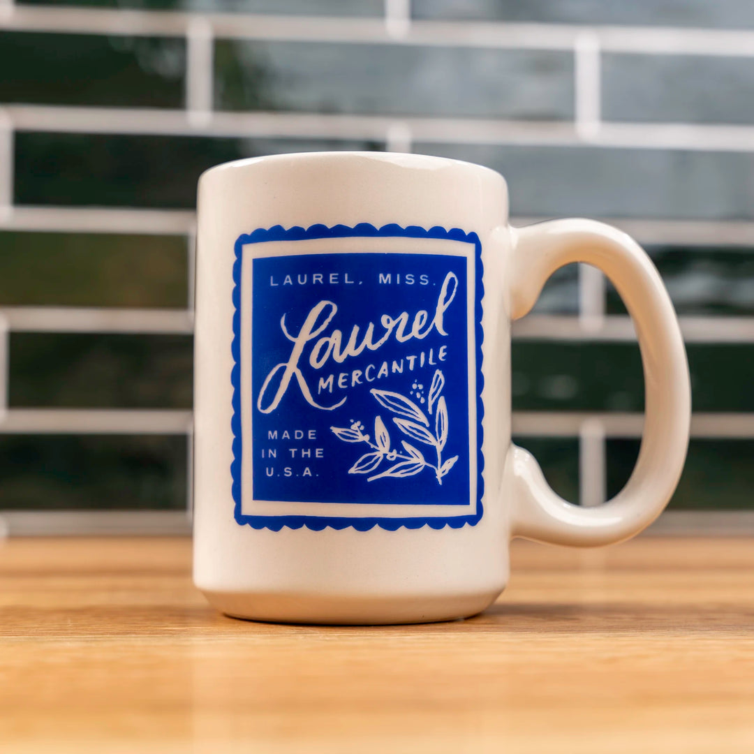 Laurel Stamp Mug