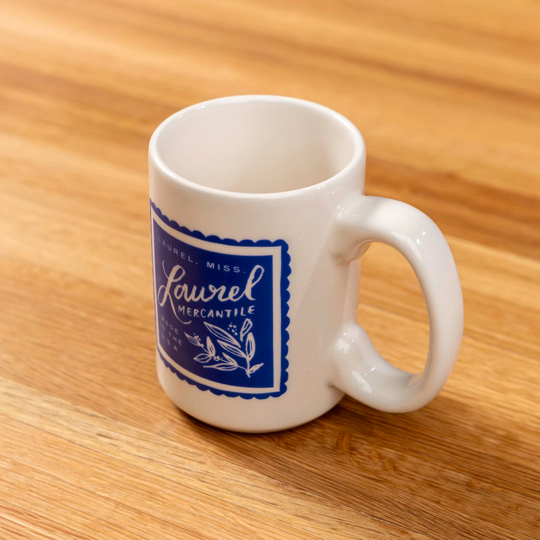 Laurel Stamp Mug