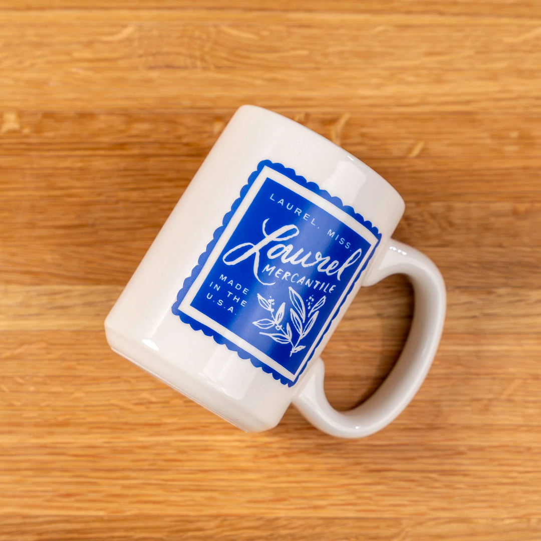 Laurel Stamp Mug