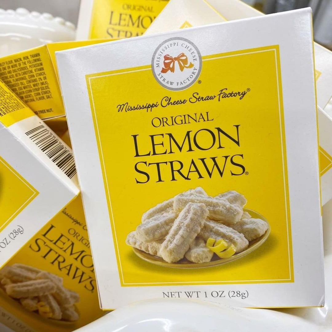 Mississippi Cheese Straw Factory Lemon Straws