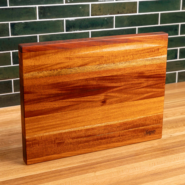 Large Mahogany Eased Edge Butcher Block