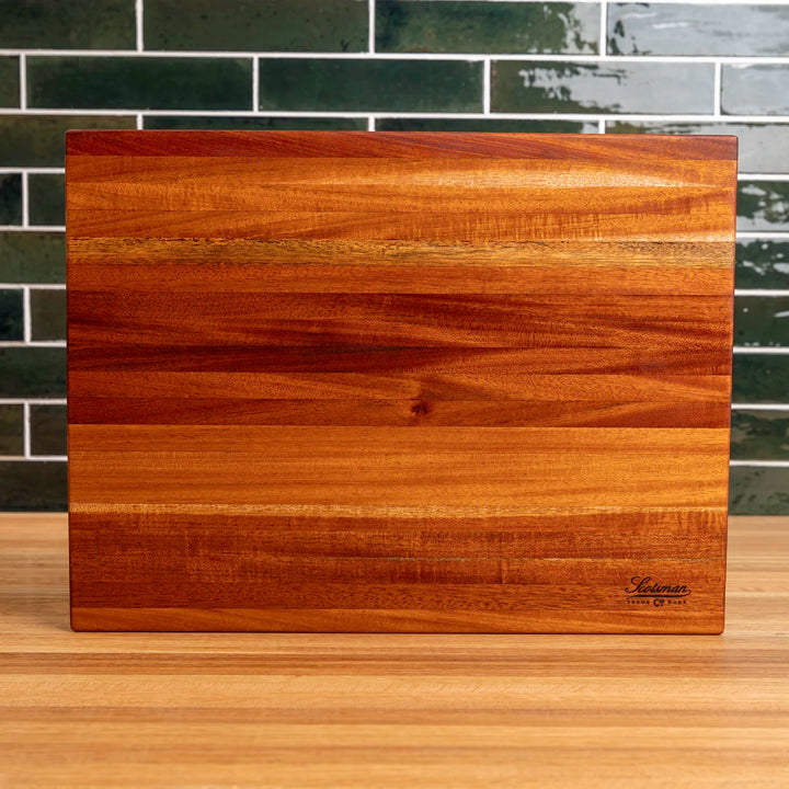 Large Mahogany Eased Edge Butcher Block