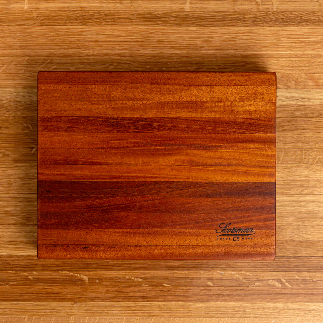 Small Mahogany Eased Edge Butcher Block