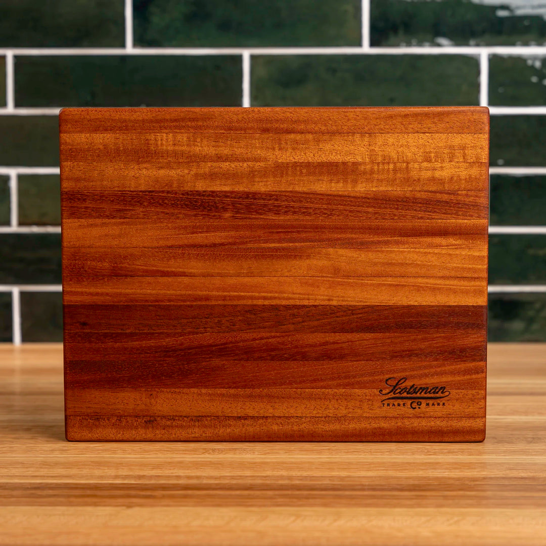 Small Mahogany Eased Edge Butcher Block