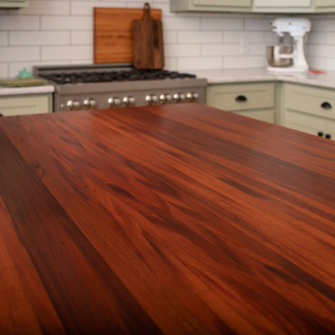 Mahogany Island Top Polyurethane Finish