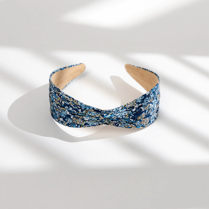 Mallorie's Cool Blue Floral Headband