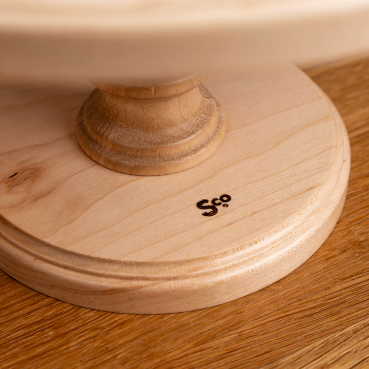 Maple Cake Stand