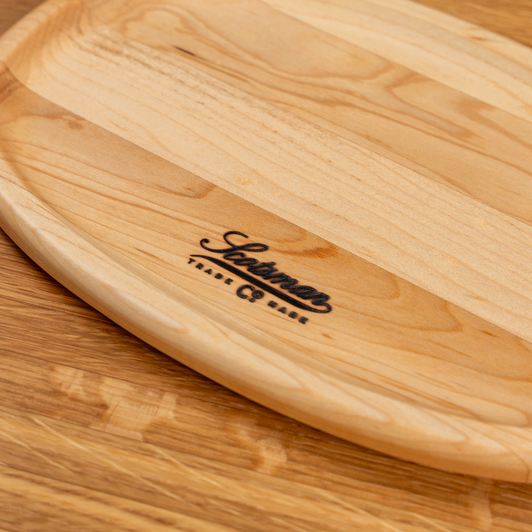 Maple Oval Carving Board