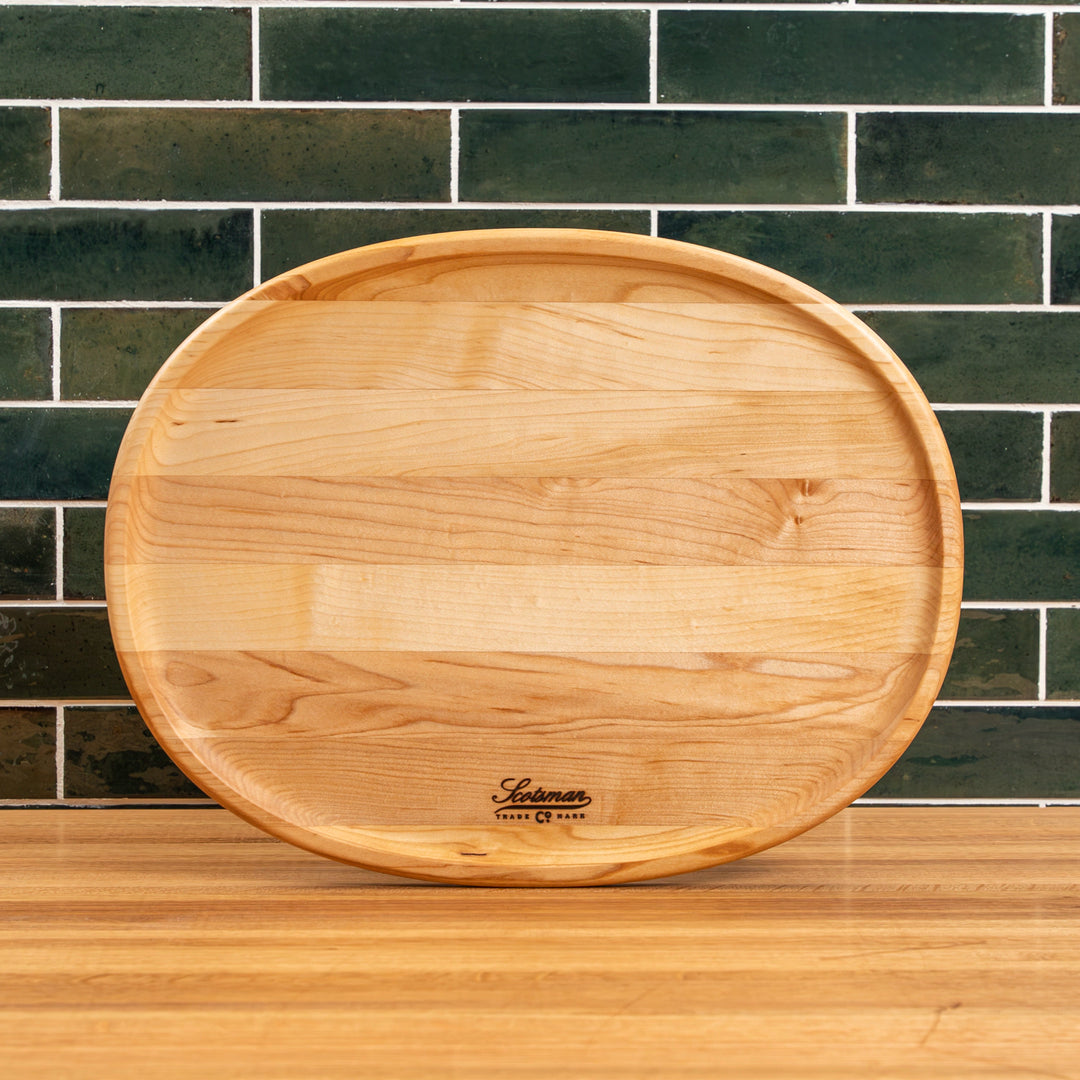 Maple Oval Carving Board