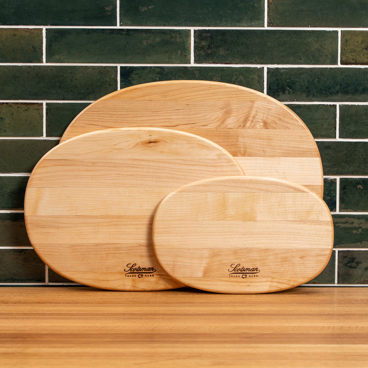 Maple Oval Serving Board