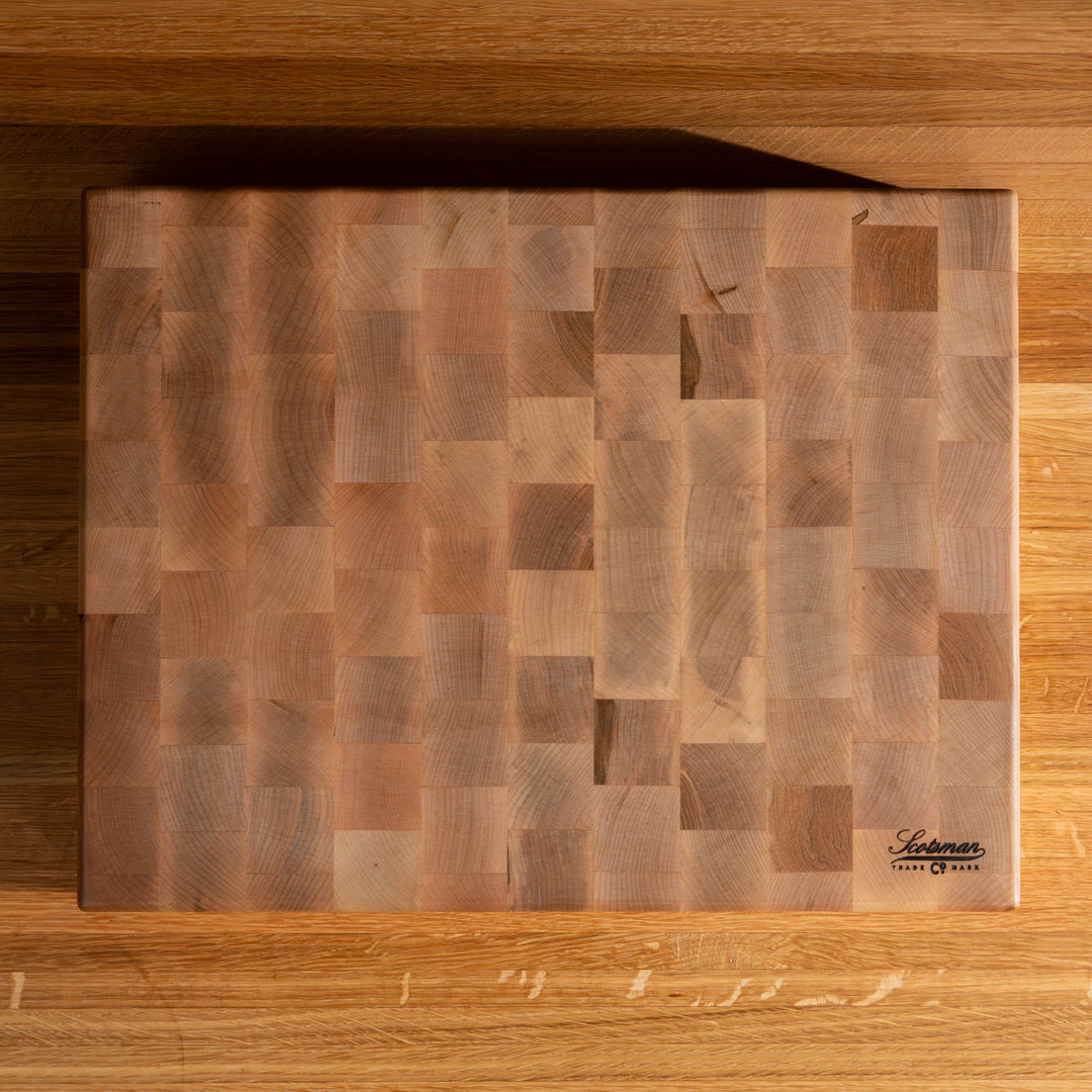 Maple End Grain Rectangle Butcher Block