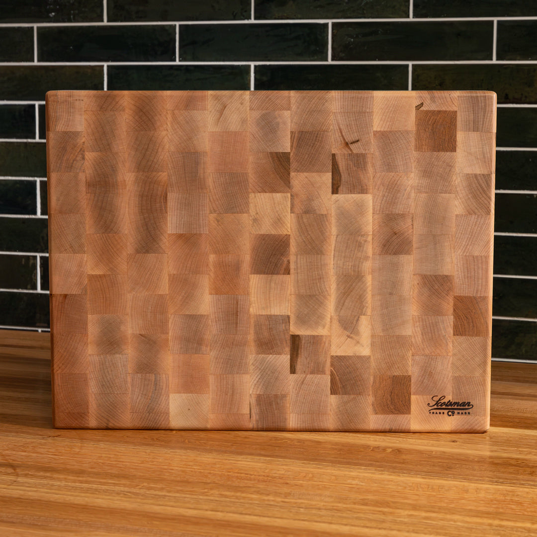 Maple End Grain Rectangle Butcher Block