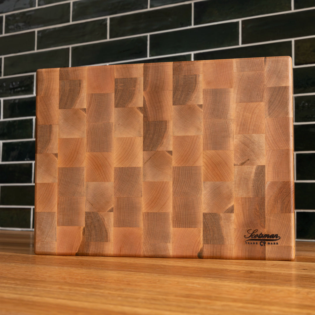 Maple End Grain Rectangle Butcher Block