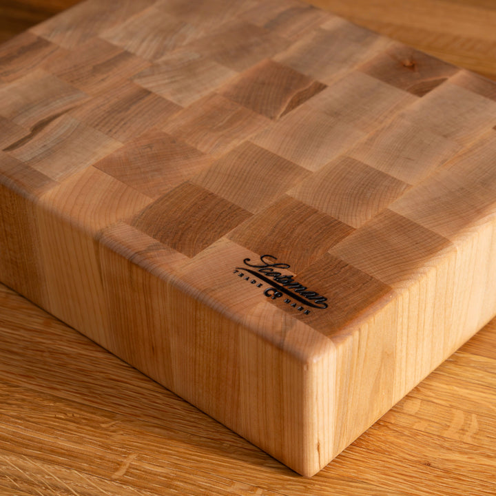 Maple End Grain Rectangle Butcher Block