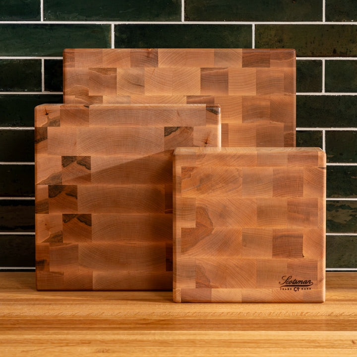 Maple End Grain Square Butcher Block