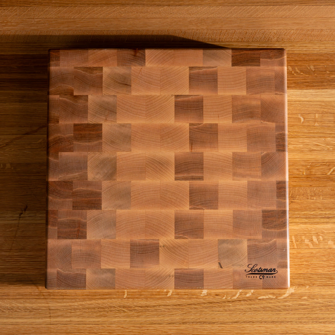 Maple End Grain Square Butcher Block